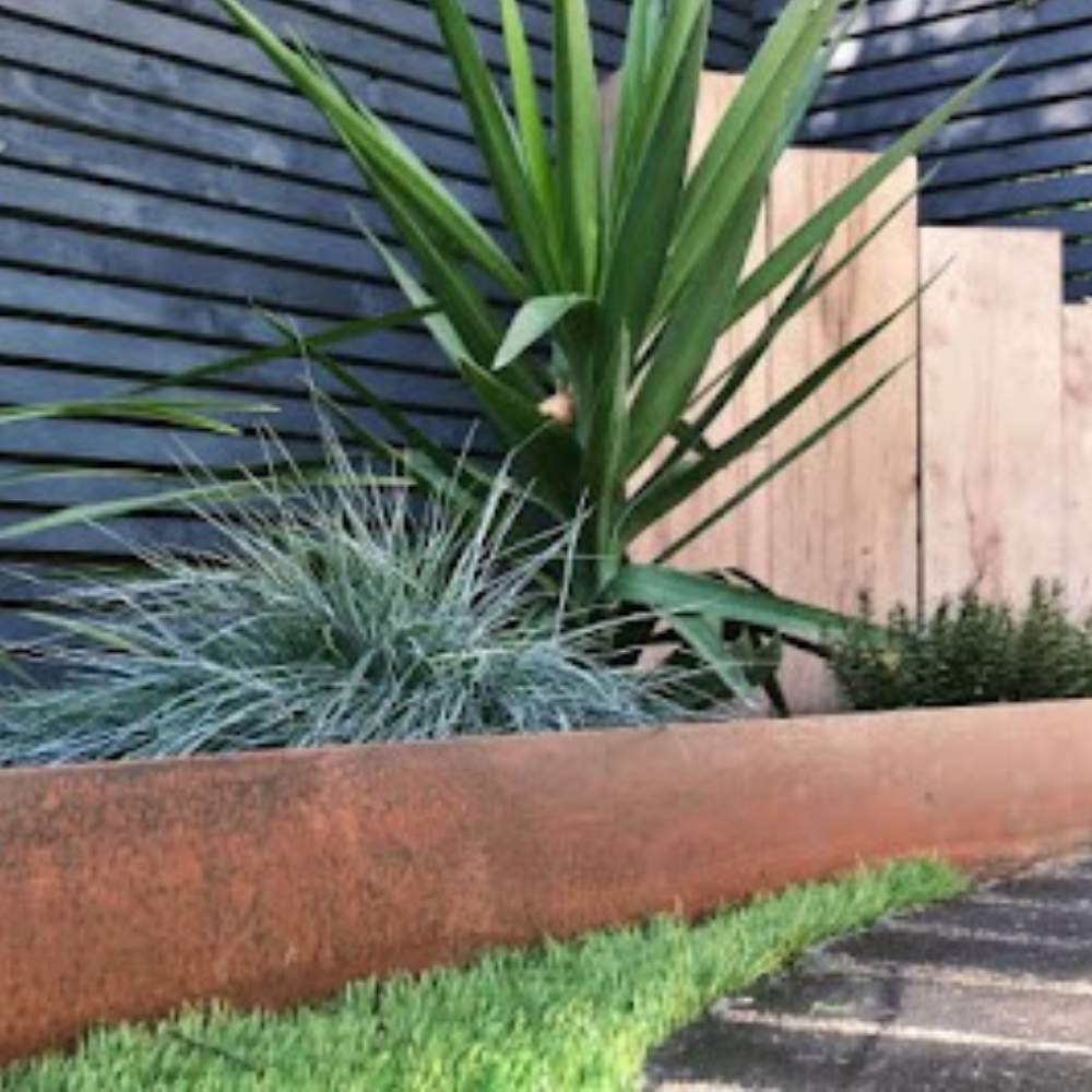 buy corten steel garden edging online
